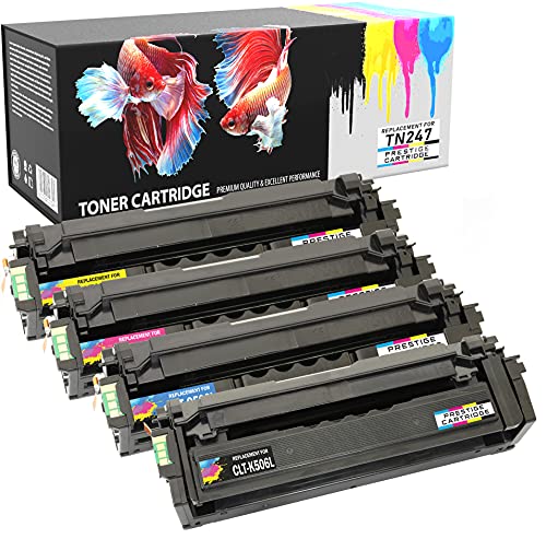 PRESTIGE CARTRIDGE Set 4X Tonerkartuschen kompatibel zu CLT-K506L C506L M506L Y506L für Samsung CLP-680nd CLX-6260fw CLX-6260nd CLP-680dw CLX-6260fr CLX-6260fd - SCHWARZ/Cyan/Magenta/GELB PRESTIGE CARTRIDGE Set 4X Tonerkartuschen kompatibel zu CLT-K506L C506L M506L Y506L für Samsung CLP-680nd CLX-6260fw CLX-6260nd CLP-680dw CLX-6260fr CLX-6260fd - SCHWARZ/Cyan/Magenta/GELB von PRESTIGE CARTRIDGE