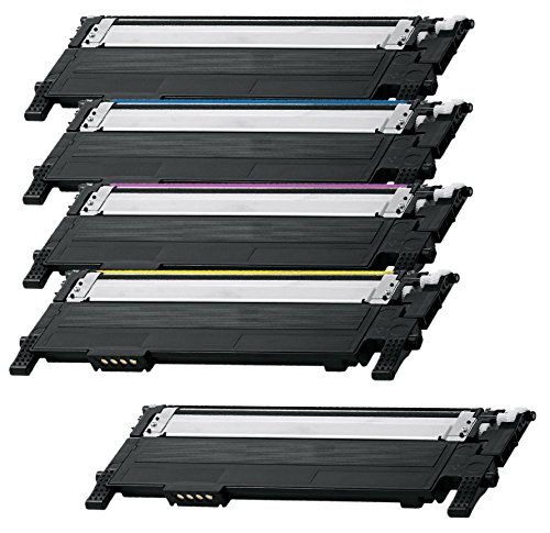 Prestige Cartridge 5-er Set Toner kompatibel für Samsung CLP-360 CLP-360N CLP-365 CLP-365W CLP-368 CLX-3300 CLX-3305 CLX-3305FN CLX-3305N CLX-3305W CLX-3305FW Xpress C410W SL-C460W SL-C460FW SL-C467W von PRESTIGE CARTRIDGE