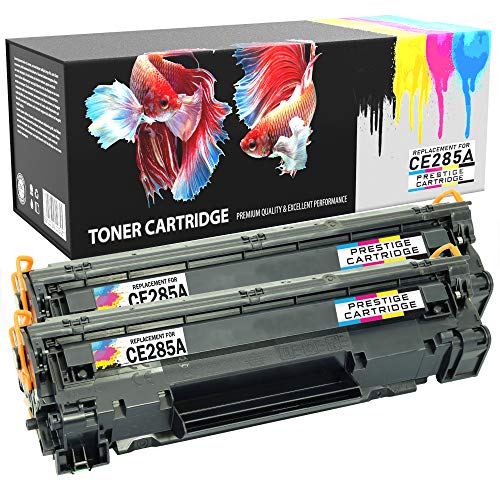 Prestige Cartridge CE285A 85A Toner Kompatibel mit HP Laserjet Pro P1102 P1102w P1100 M1130 M1210 M1212nf M1213nf M1217nfw M1132 M1134 M1136 | 2er Pack von PRESTIGE CARTRIDGE