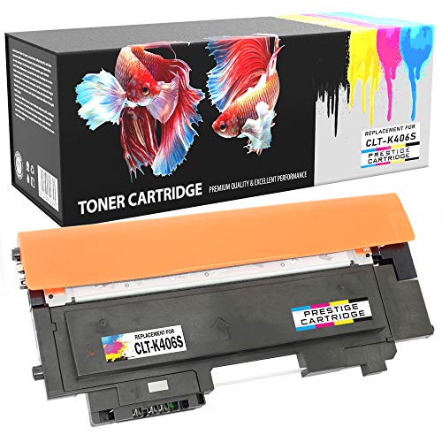 Prestige Cartridge CLT-K406S Schwarz Toner Kompatibel mit Samsung CLP-360 CLP-365 CLP-365W CLX-3305 CLX-3305FN CLX-3305W Xpress C410W C460W C460FW C467W von PRESTIGE CARTRIDGE