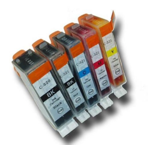Prestige Cartridge PGI-520/CLI-521 5er Pack Druckerpatronen für Canon Pixma MP540 x MP550 MP560 MP620 b MP630 MP640 MP980 MP990 MX860 MX870 iP3600 iP4600 iP4700 schwarz photoschwarz cyan magenta gelb Prestige Cartridge PGI-520/CLI-521 5er Pack Druckerpatronen für Canon Pixma MP540 x MP550 MP560 MP620 b MP630 MP640 MP980 MP990 MX860 MX870 iP3600 iP4600 iP4700 schwarz photoschwarz cyan magenta gelb von PRESTIGE CARTRIDGE