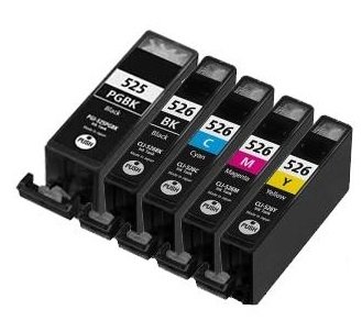 Prestige Cartridge PGI-525/CLI-526 5er Pack Druckerpatronen für Canon Pixma IP 4800 4850 4950 MG 5120 5150 5220 5250 6140 6150 8120 8150 IX 6520 6550 MX 882 885 schwarz photoschwarz cyan magenta gelb Prestige Cartridge PGI-525/CLI-526 5er Pack Druckerpatronen für Canon Pixma IP 4800 4850 4950 MG 5120 5150 5220 5250 6140 6150 8120 8150 IX 6520 6550 MX 882 885 schwarz photoschwarz cyan magenta gelb von PRESTIGE CARTRIDGE
