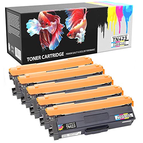 Prestige Cartridge TN-423 TN423 Toner Kompatibel mit Brother HL-L8260CDW HL-L8360CDW HL-L9310CDW MFC-L8690CDW MFC-L8900CDW MFC-L9570CDW DCP-L8410CDW DCP-L8410CDN | 4er Pack Prestige Cartridge TN-423 TN423 Toner Kompatibel mit Brother HL-L8260CDW HL-L8360CDW HL-L9310CDW MFC-L8690CDW MFC-L8900CDW MFC-L9570CDW DCP-L8410CDW DCP-L8410CDN | 4er Pack von PRESTIGE CARTRIDGE