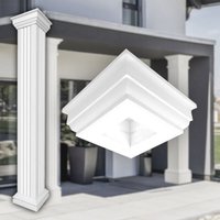 Prestige Decor - Säulen und Halbsäulen eckig teils kanneliert in 3 Größen, Fassadenstuck modern außen : Kapitell, Größe l - geschlossen Prestige Decor - Säulen und Halbsäulen eckig teils kanneliert in 3 Größen, Fassadenstuck modern außen : Kapitell, Größe l - geschlossen von PRESTIGE DECOR