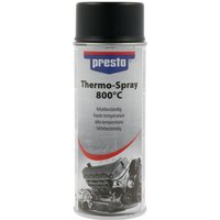 Thermo-Lackspray Profi 800GradC schwarz 400 ml Spraydose von PRESTO