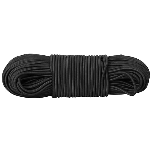 PRETEX Gummiband Expander 3mm x 30m - Spanngummi mit Latexkern - Gummiseil Expanderseil zuschneidbar - Spannseil Planenseil 30m lang - Bungee Cord - Schwarz PRETEX Gummiband Expander 3mm x 30m - Spanngummi mit Latexkern - Gummiseil Expanderseil zuschneidbar - Spannseil Planenseil 30m lang - Bungee Cord - Schwarz von PRETEX