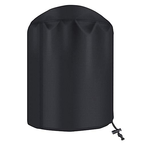 PRETTYLE Runde Tischabdeckung Gartenmöbelabdeckungen Grills wasserdichte Grillabdeckung Outdoor-Möbel-Sets Schutzhüllen 70 x 70 cm von PRETTYLE