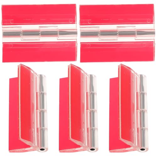5 StüCk Selbstklebende Acrylscharniere Universelle Klavierscharniere Aus Transparentem Acryl FüR Boxen Und MöBel von PRETYZOOM