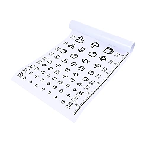 Augendiagramm für Standard Sehtafel zur Visuellen Prüfung für Zuhause Material für Kliniken Farbvisionstestzeichen Testentfernung Augendiagramm für Standard Sehtafel zur Visuellen Prüfung für Zuhause Material für Kliniken Farbvisionstestzeichen Testentfernung von PRETYZOOM