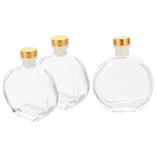 PRETYZOOM 1 Satz Aromatherapie-glasflasche Duftdiffusor Wasserloser Aromatherapie -diffusor Erfrischer Behälter Vase Wiederbefüllbare Aromaflaschen Aromatherapieflaschen Aus Glas Abs 3 Stück von PRETYZOOM