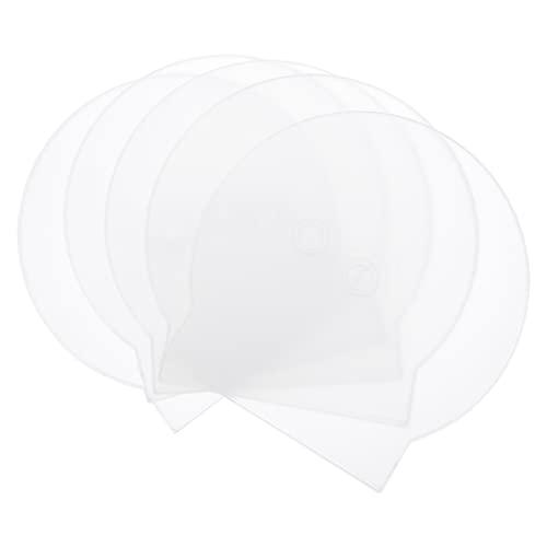 PRETYZOOM 1 Satz Cd Aufbewahrungsbox Transparent Kunststoff Robust Kompakt Stoßfest Praktisch Für Und DVDs Portable Hüllen Organizer Für Zuhause Und Unterwegs 20 Stück von PRETYZOOM
