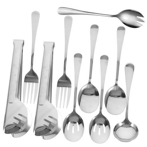 PRETYZOOM 1 Satz Servierbesteck Set Teiliges Set für Buffet Catering Langlebig Elegant Spülmaschinenfest für Besondere Anlässe Täglichen Gebrauch von PRETYZOOM