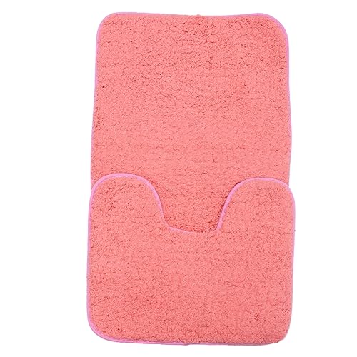 PRETYZOOM 1 Satz Teiliges Set Imitation Woll Badezimmerteppich Set rutschfeste Saugfähige Fußmatten für Bad und Toilette für Zuhause und Hotel von PRETYZOOM