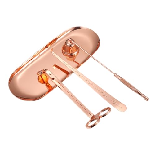 PRETYZOOM 1 Satz Teiliges Set Wachsschneider und Werkzeuge Roségold für Zuhause Hochzeiten und Partys Kerzenzubehör für Löschen und Schneiden von Dochten PRETYZOOM 1 Satz Teiliges Set Wachsschneider und Werkzeuge Roségold für Zuhause Hochzeiten und Partys Kerzenzubehör für Löschen und Schneiden von Dochten von PRETYZOOM