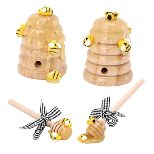 PRETYZOOM -schöpflöffel Ornament Aus Für Gestuftes Tablett Als Balkon-Accessoire Outdoor-Dekoration Für Bienenfeste Halloween Und Ostern von PRETYZOOM