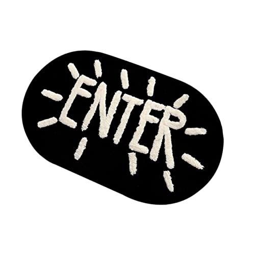 PRETYZOOM 1 Stück Badezimmermatte rutschfest Wasserabsorbierender Teppich für Wc Bad und Schlafzimmer Praktische Bodenmatte mit Rutschfester Unterseite Waschbar und Einfach zu Reinigen von PRETYZOOM