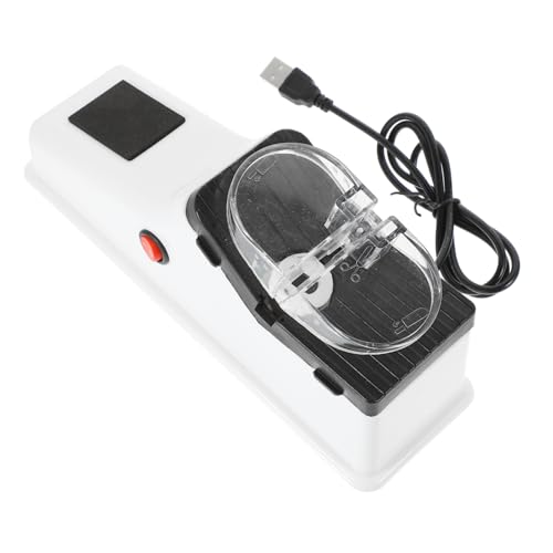 PRETYZOOM 1 Stück Elektrischer Messerschärfer Praktischer Schärfstein für Küchenmesser Schnelles Polieren Tragbar mit USB Ladeanschluss für Zuhause und Gastronomie von PRETYZOOM