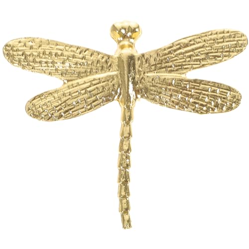 PRETYZOOM Goldene Libellen-Figur, Vintage-Messing-Libellenstatuen, Glücksbringer, Libellen-Skulptur, dekorative Metall-Libellen-Tischdekoration für Zuhause und Büro PRETYZOOM Goldene Libellen-Figur, Vintage-Messing-Libellenstatuen, Glücksbringer, Libellen-Skulptur, dekorative Metall-Libellen-Tischdekoration für Zuhause und Büro von PRETYZOOM