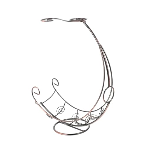 PRETYZOOM 1 Stück Vintage Weinhalter aus Kreativer Piratenschiff Design Weinständer für Flaschen und Gläser für Zuhause Bars und Restaurants von PRETYZOOM