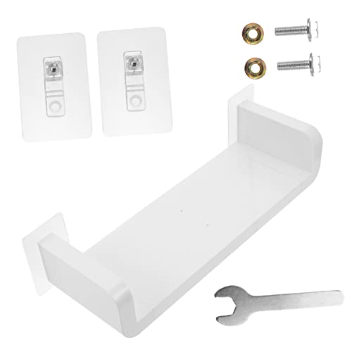 PRETYZOOM 1 Stück Wandregal U Förmig Stanzfreies Design Wasserdichtes Badezimmerlagerregal Platzsparend Geeignet für Bad Küche Schlafzimmer und Einfache Installation und Hohe Tragfähigkeit PRETYZOOM 1 Stück Wandregal U Förmig Stanzfreies Design Wasserdichtes Badezimmerlagerregal Platzsparend Geeignet für Bad Küche Schlafzimmer und Einfache Installation und Hohe Tragfähigkeit von PRETYZOOM