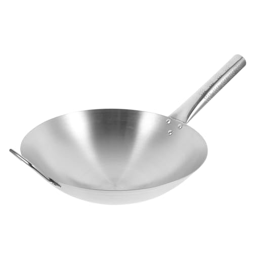 PRETYZOOM 1 Stück Wok Antihaft Pfanne für Gas und Induktionsherde Robuste Leicht zu Reinigende Kochgeschirr für Asiatische Gerichte Langlebig und Hitzebeständig PRETYZOOM 1 Stück Wok Antihaft Pfanne für Gas und Induktionsherde Robuste Leicht zu Reinigende Kochgeschirr für Asiatische Gerichte Langlebig und Hitzebeständig von PRETYZOOM