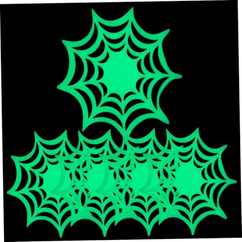 PRETYZOOM 10 STK Kieselgel Spinnennetz-Cup-Matte Trinkmatte Spinnennetzförmige Untersetzer Halloween Leuchtende Untersetzer Halloween-Cup-Matte Trinkpad Leuchtendes Tischset Halloween- PRETYZOOM 10 STK Kieselgel Spinnennetz-Cup-Matte Trinkmatte Spinnennetzförmige Untersetzer Halloween Leuchtende Untersetzer Halloween-Cup-Matte Trinkpad Leuchtendes Tischset Halloween- von PRETYZOOM