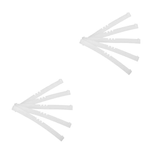 PRETYZOOM 10 Stck. Wischer Ersatzleiste Ersatz für Fensterwischer Risegesteile Fensterwischer zum Nachfüllen Ersatzflexible Rakelee -Streifen Rakel-Silikon-Ersatz Kieselgel Weiß PRETYZOOM 10 Stck. Wischer Ersatzleiste Ersatz für Fensterwischer Risegesteile Fensterwischer zum Nachfüllen Ersatzflexible Rakelee -Streifen Rakel-Silikon-Ersatz Kieselgel Weiß von PRETYZOOM