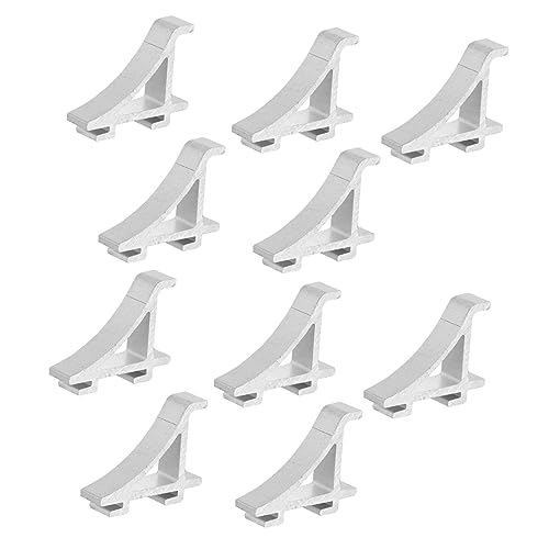 PRETYZOOM 10 Stück Kühlschrank Regal Clips aus Verstellbare Halterungen für Gefrierfach und Kühlschrank Einfache Installation und Sichere Nutzung PRETYZOOM 10 Stück Kühlschrank Regal Clips aus Verstellbare Halterungen für Gefrierfach und Kühlschrank Einfache Installation und Sichere Nutzung von PRETYZOOM