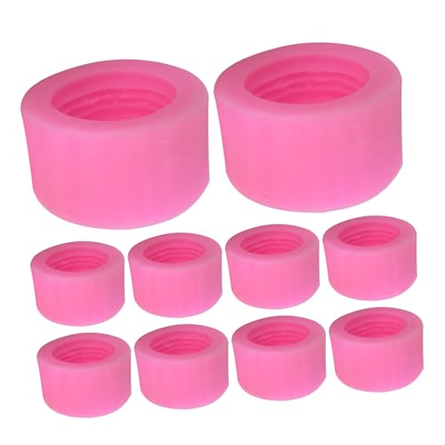 PRETYZOOM 10 Stück Makkaron Fondantform kerzenform selber machen Schokoladen-Backform handgemachte Kuchenform Weihnachtsbackformen Makkaronform Wachsform für Kerzen Kieselgel Rosa PRETYZOOM 10 Stück Makkaron Fondantform kerzenform selber machen Schokoladen-Backform handgemachte Kuchenform Weihnachtsbackformen Makkaronform Wachsform für Kerzen Kieselgel Rosa von PRETYZOOM