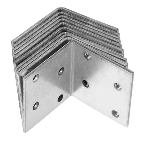 PRETYZOOM 10 Stück Teiliges Galvanisiertes Metall eckwinkel Robuste Winkelverbinder für Holz Stabile Möbelhalterungen Vielseitige Regalstützen Langlebige Schraubwinkel für Möbelmontage PRETYZOOM 10 Stück Teiliges Galvanisiertes Metall eckwinkel Robuste Winkelverbinder für Holz Stabile Möbelhalterungen Vielseitige Regalstützen Langlebige Schraubwinkel für Möbelmontage von PRETYZOOM