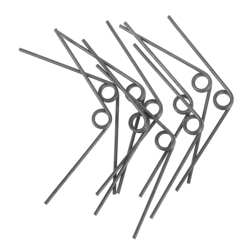 PRETYZOOM 10 Stück Teiliges Manganstahl Ersatzfedern für Astscheren Pruning Shear Replacement Springs Drehwinkel Kompakte Robuste Spannfedern für Gartengeräte und Baumscheren von PRETYZOOM