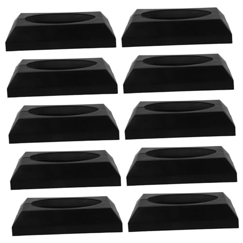 PRETYZOOM 10 Stück Teiliges Zaunpfosten Abdeckkappen Kunststoff Ovaler Sockel Schutz Dekorative Pfostenumrandung für Balkon Geländer Außenbereich PRETYZOOM 10 Stück Teiliges Zaunpfosten Abdeckkappen Kunststoff Ovaler Sockel Schutz Dekorative Pfostenumrandung für Balkon Geländer Außenbereich von PRETYZOOM