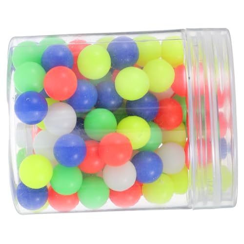PRETYZOOM 100 Stück Bunte Plastikbälle Massenbälle Plastikkugeln Mini -bälle Gastgeschenke Für Kindergeburtstage Farbige Kugeln Zum Sortieren Von Kugeln Perlen Zählen von PRETYZOOM