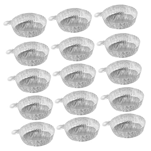 PRETYZOOM 100 Stück Kleine Aluminiumfolien waagschalen mit Praktischem Griff Flache Stapelbare Laborschalen für Präzises Wiegen Dosieren und Trocknen in Labor und Küche PRETYZOOM 100 Stück Kleine Aluminiumfolien waagschalen mit Praktischem Griff Flache Stapelbare Laborschalen für Präzises Wiegen Dosieren und Trocknen in Labor und Küche von PRETYZOOM