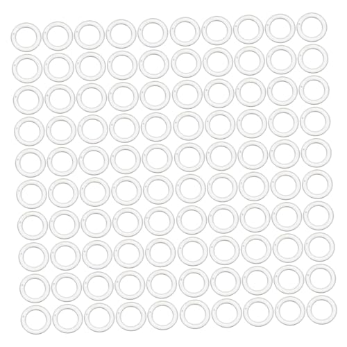 PRETYZOOM 100 Stück Transparente Kunststoff Vorhangringe Robuste Gardinenringe für Römische Rollos Einfache Montage Geeignet für Vorhangstangen Vielseitige Gardinenzubehör für PRETYZOOM 100 Stück Transparente Kunststoff Vorhangringe Robuste Gardinenringe für Römische Rollos Einfache Montage Geeignet für Vorhangstangen Vielseitige Gardinenzubehör für von PRETYZOOM