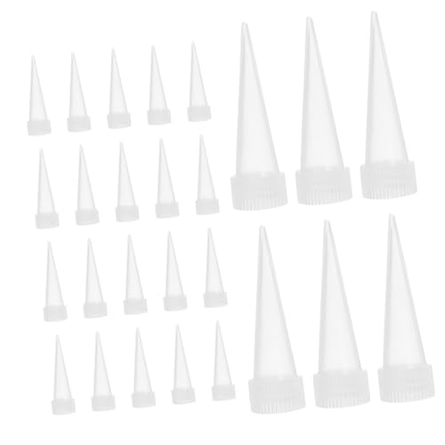 PRETYZOOM 100 Stück Transparente Präzise Caulking Nozzles aus Weichem Kunststoff Einsetzbar als Kleber Dosierspitzen Einfach zu Schneiden für DIY Projekte und Abdichtungsarbeiten PRETYZOOM 100 Stück Transparente Präzise Caulking Nozzles aus Weichem Kunststoff Einsetzbar als Kleber Dosierspitzen Einfach zu Schneiden für DIY Projekte und Abdichtungsarbeiten von PRETYZOOM