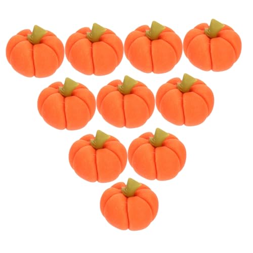 PRETYZOOM 10 Stücke Halloween Decor Mini Kürbisse Terrakotta Kürbis Spielzeug Für Herbst Ornamente von PRETYZOOM