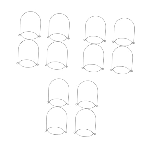 PRETYZOOM 12 Stck. Einmachglas Griff Einmachglas Aufhänger Drahtgriffe Edelstahldrahtgriff Rostfreier Stahl Silber PRETYZOOM 12 Stck. Einmachglas Griff Einmachglas Aufhänger Drahtgriffe Edelstahldrahtgriff Rostfreier Stahl Silber von PRETYZOOM