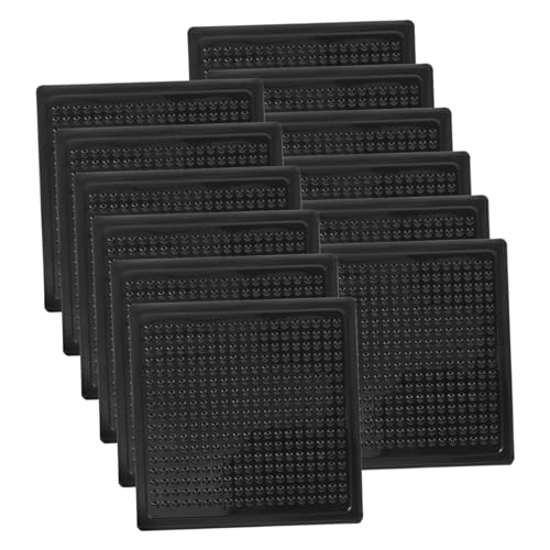 PRETYZOOM 12 Stück Anti Rutsch Bodenmatten Aufkleber Teppich Zum Abziehen Fußmattengreifer Für Den Innenbereich Waschbare Teppichböden Anti Streifen Anti Rutsch Pads Bewegliche von PRETYZOOM