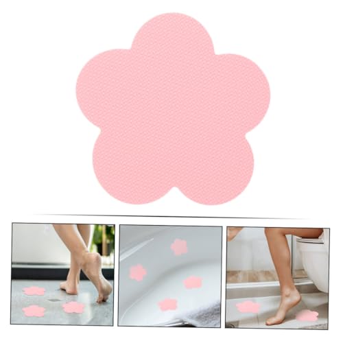 PRETYZOOM 12 Stück Teiliges Badewannen Aufkleber aus Peva rutschfeste Selbstklebende Badewannen Sticker mit Blumenmuster und Sicher Anti rutsch Pads für Dusche und Bad von PRETYZOOM