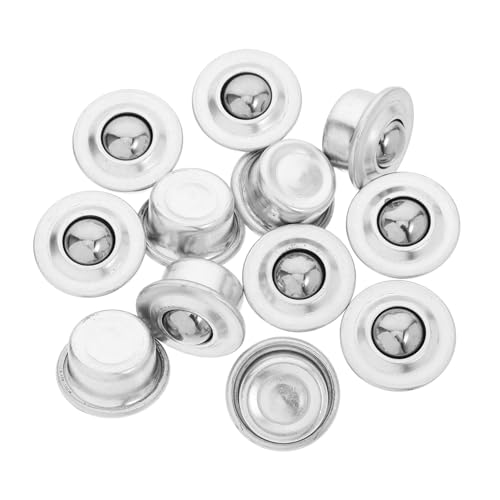 PRETYZOOM 12 Stück Teiliges Edelstahl Kugelübertragungs-lager mit Montiertem Metall-ball für Förderrollen Leichte Langlebige Kugelrollen für Möbel und Industrieanwendungen PRETYZOOM 12 Stück Teiliges Edelstahl Kugelübertragungs-lager mit Montiertem Metall-ball für Förderrollen Leichte Langlebige Kugelrollen für Möbel und Industrieanwendungen von PRETYZOOM
