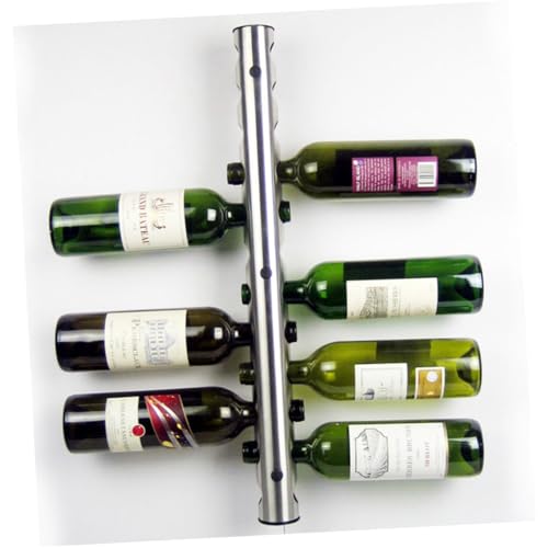 PRETYZOOM 12Löcher Weinregal Wandhalterung Für Flaschen Eleganter Küchenbar Weinhalter Mit Schutzanschlüssen Optimal Für Esszimmer Und Moderne Bars von PRETYZOOM
