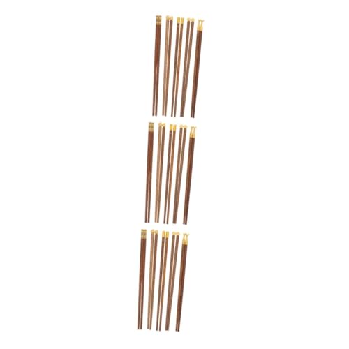 PRETYZOOM 15 Paare Holz Hühnchen -wenge -essstäbchen Essstäbchen Aus Chinesischem Holz Reisegeschirr Sushi -stäbchen Hellbraun Hölzern PRETYZOOM 15 Paare Holz Hühnchen -wenge -essstäbchen Essstäbchen Aus Chinesischem Holz Reisegeschirr Sushi -stäbchen Hellbraun Hölzern von PRETYZOOM