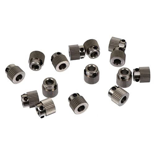 PRETYZOOM 15 Stück Edelstahlzahnräder Extruderzahnrad Zubehörräder Zuführzähne Zahnradteil Für Extrusionsrad Teilzuführung Edelstahlzahnrad Extruder PRETYZOOM 15 Stück Edelstahlzahnräder Extruderzahnrad Zubehörräder Zuführzähne Zahnradteil Für Extrusionsrad Teilzuführung Edelstahlzahnrad Extruder von PRETYZOOM