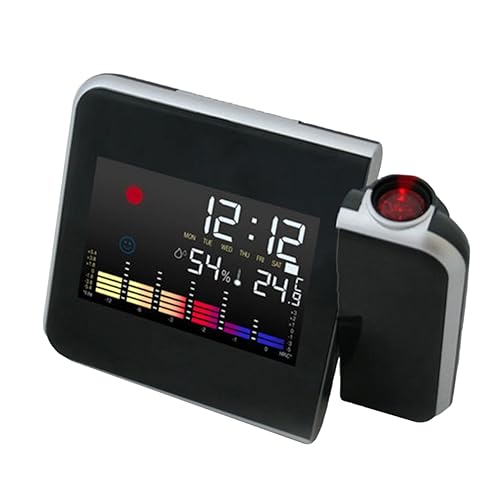 PRETYZOOM 180 Digitale Wecker Projektionsuhr Wecker digital digitaler Wecker Uhr mit Temperatur LED-Wecker Projektionswecker Farbbildschirm zehntausend Jahre PRETYZOOM 180 Digitale Wecker Projektionsuhr Wecker digital digitaler Wecker Uhr mit Temperatur LED-Wecker Projektionswecker Farbbildschirm zehntausend Jahre von PRETYZOOM