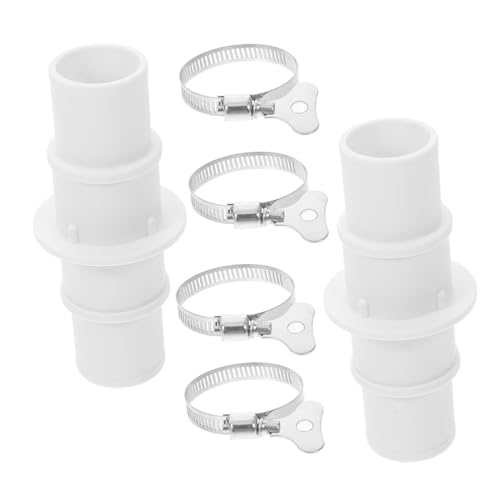 PRETYZOOM 1Satz Poolschlauch Anschlussadapter für Pool Vakuum und Filterpumpen Leicht Robust Tragbar Wiederverwendbar Einfache Installation Adapter PRETYZOOM 1Satz Poolschlauch Anschlussadapter für Pool Vakuum und Filterpumpen Leicht Robust Tragbar Wiederverwendbar Einfache Installation Adapter von PRETYZOOM