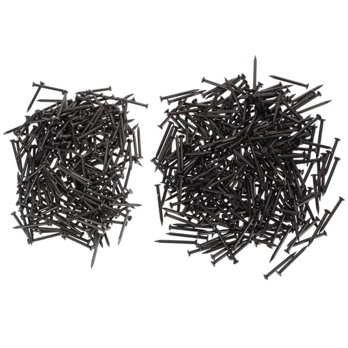 PRETYZOOM 2 Boxen Hochfeste Stahlnägel mit Spitz Zulaufender Spitze Rostfreie Montage Nägel für Zementwände Pack Nägeln Leichte Robuste Bau Heimwerknägel für Zementwände und Stahlplatten von PRETYZOOM