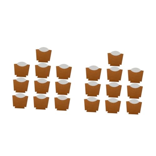 PRETYZOOM 2 Sätze Kraftpapier Snackverpackungsboxen Für Pommes Snacks Kekse Und Desserts Gesunde Und Sichere Aufbewahrung Für Partys Und Veranstaltungen 100 Stück * 2 PRETYZOOM 2 Sätze Kraftpapier Snackverpackungsboxen Für Pommes Snacks Kekse Und Desserts Gesunde Und Sichere Aufbewahrung Für Partys Und Veranstaltungen 100 Stück * 2 von PRETYZOOM