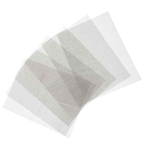 PRETYZOOM 2 Sätze Reparaturnetz Feines Drahtgitter Edelstahlgitter Autogitter Grill Stoßstangen Reparaturgitter Aluminium Feines Drahtgitter Reparaturgitter Silber 6 Stück * 2 von PRETYZOOM