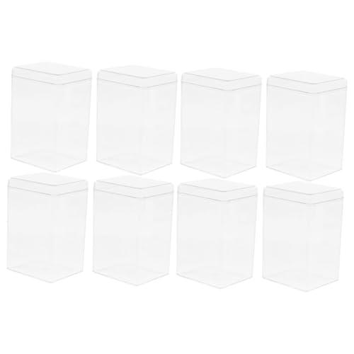 PRETYZOOM 2 Sätze Teiliges Aufbewahrungssystem Für Actionfiguren Transparente Figuren Vitrine Zur Stilvollen Präsentation Und Sicheren Lagerung Von Sammlungen Für Modelle 4 Stück * 2 von PRETYZOOM